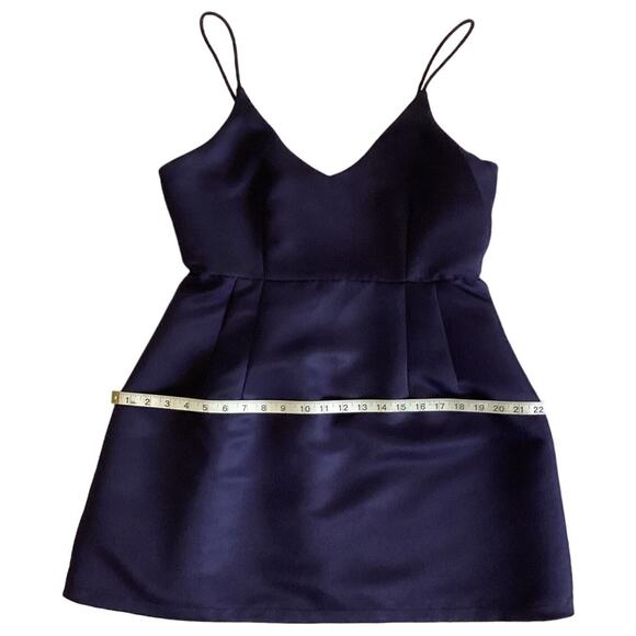 L'Atiste by Amy Strappy Fit & Flare Cocktail Party Dress Womens Blue L - Picture 7 of 13